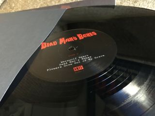 Dead Man ' s Bones (2 - LP - set) vinyl record Black Ryan Gosling gatefold 4