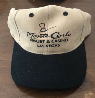 Monte Carlo Resort And Casino Las Vegas Classic Hat Tan Color