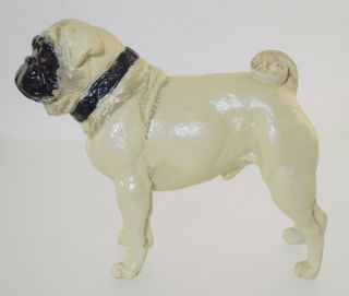 Vintage Jan Allan Standing Pug Dog Figurine 5 " X6 " 13