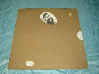 1969 Lp: John Lennon & Yoko Ono - Unfinished Music 1 - Two Virgins