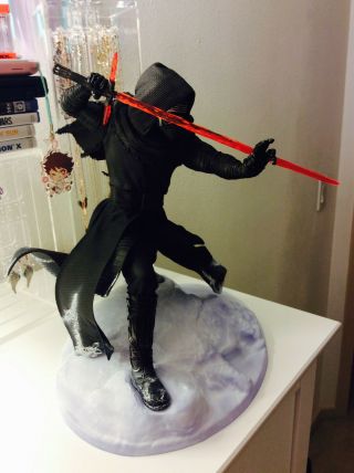 Authentic Star Wars The Force Awakens Kylo Ren 1/7 Scale ArtFX Statue Kotobukiya 3