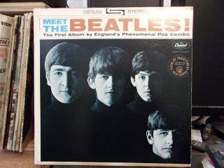 The Beatles Meet The Beatles Lp 1969 Capitol Record Club Pressing
