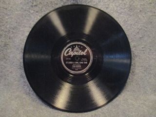 78 Rpm 10 " Record Stan Kenton Dont Let Me Dream Its Been A Long Long Time 219