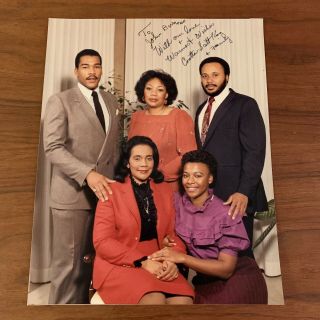 Coretta Scott King Signed Photograph Of King Family