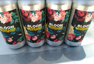 Monkish Bloom And Blossom Ddh Double Ipa 4x " Empty " Cans Trillium Tree House