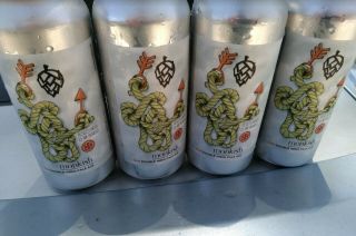 Monkish Restlessness Is My Nemesis Ddh Double Ipa 4x " Empty " Cans Tree House