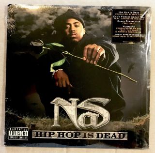 Nas Hip Hop Is Dead 2lp Def Jam Jay - Z Kanye West Snoop Dogg Dr Dre Game