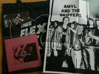 Amyl & The Sniffers - Balaclava Lover Boogie 50 Only Flexi Disc,  Tote & Freshener