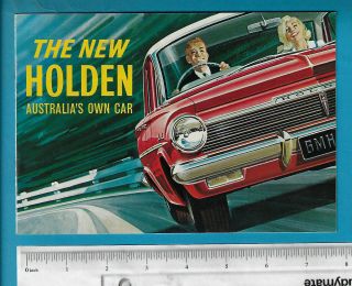 Eh Holden Premier Special & Standard Sedans & Wagons 8 Page Brochure