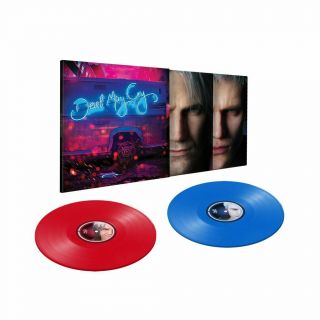 Devil May Cry 5 Soundtrack Red Blue Vinyl 2 Lp Box Set Record Soundtrack Color