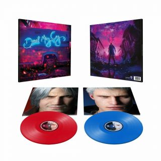 Devil May Cry 5 Soundtrack Red Blue Vinyl 2 LP Box Set Record Soundtrack Color 3