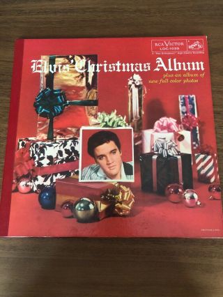 Elvis Presley Christmas Album Record Lp Loc 1035 Pressing 1957 Nm