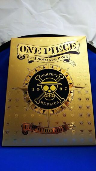 One Piece Romance Dawn 1st Episode Manuscript Box Art Book Japan Ems F/s