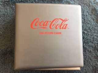 Coca - Cola Collectors Cards Binder 300,  Cards And Posters