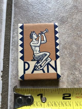 Vintage Pan Condom Package Cardboard Wrap Saytr Mythical