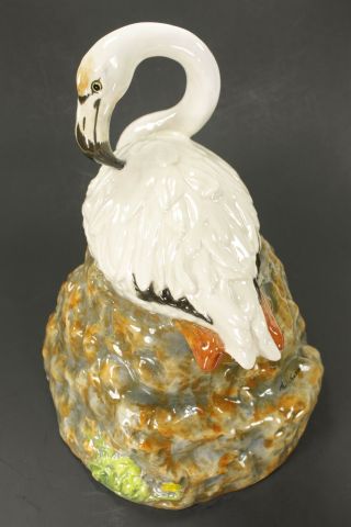 Flamingo Townsends Ceramics 1975 Bird 13.  5 