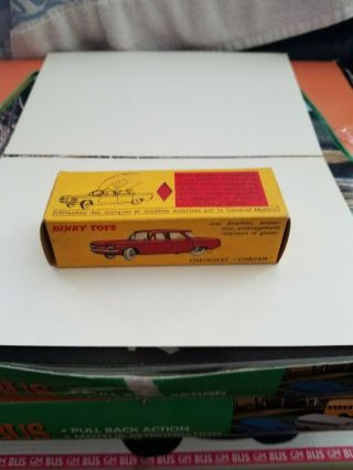 Vintage Dinky Toys 552 - Chevrolet " Corvair " Red