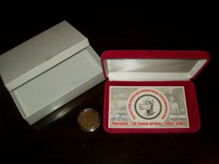 Funspot Arcade 50th Anniversary Limited Edition Commemorative Coin 1952 - 2002