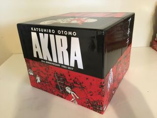 Akira 35th Anniversary Box Set Manga Hardcover Hc —