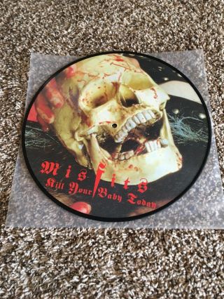 Misfits Kill Your Baby Today Pic Disc Lp Vinyl Bootleg Rare Kbd Samhain Danzig