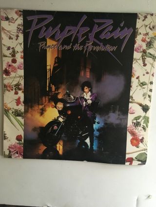 Prince & The Revolution - Purple Rain Lp - Warner Bros.  Vg