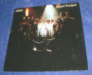 Abba (vinyl Lp) Trouper ♫♫ [orig Polydor 1980,  Lyrics German Pressing]
