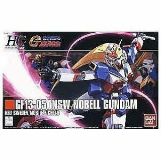 Hgfc G Gundam Gf13 - 050nsw Nobel Gundam 1/144 Scale Color - Coded Pre - Plastic Model