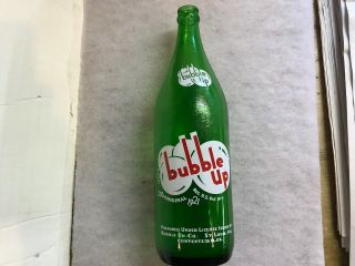 1946 Bubble Up Quart Bottle,  St.  Louis,  Missouri