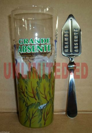 Grande Absente Fairy Glass & Absinthe Spoon - - Usa