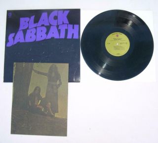 Black Sabbath - Master Of Reality - With Poster - Wb Ri 2562 - Ex