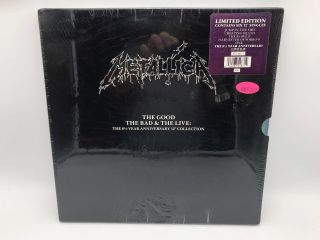Metallica The Good,  The Bad,  & The Live Rare Import Vinyl Box Set