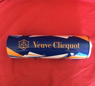 Champagne VEUVE CLICQUOT Limited Edition Eileen Ugarkovic TIN MAILBOX with FLAG 2