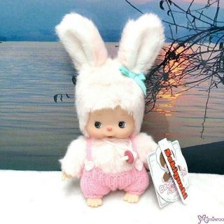 Sekiguchi Bebichhichi Plush Doll Warm Knit Chimutan Bunny 200696