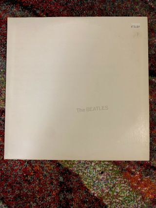 The Beatles White Album 1978 Vinyl Double With Pics & Poster