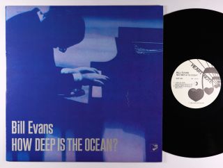 Bill Evans - How Deep Is The Ocean Lp - Heart Note Sweden Vg,