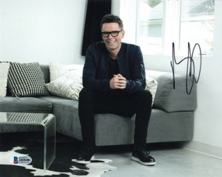 Bobby Bones Signed Autographed 8x10 Photo Country Music Radio Show Beckett Bas