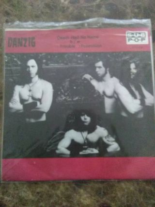 Danzig Sub Pop 7 " Boot Limited 500 Special W/misfits Samhain Danzig Inserts