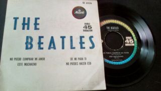 Beatles This Boy/cant Buy My Love,  2 Mexican Ep Musart 1st Press Rare Ex/vg,