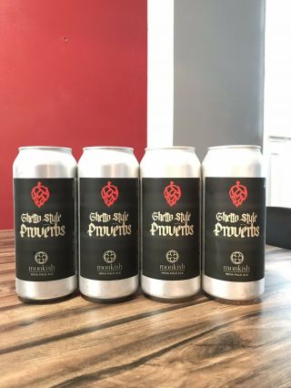 Monkish Brewing,  4 “empty” Cans,  Trillium,  Tree House,  Other Half