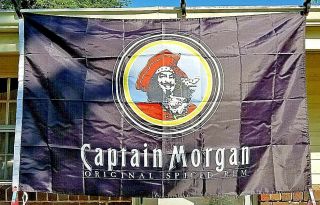 Advertising Captain Morgan Rum Flag 3 