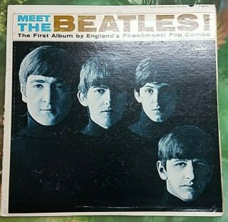 Meet The Beatles Capitol T 2047 No Bmi Low Starting Price