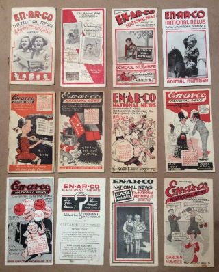 12 Vintage En - Ar - Co National News Brochure Cleveland Oil Invp183