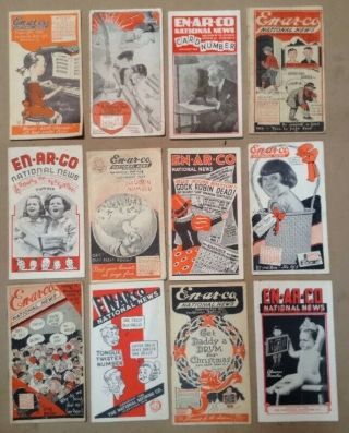 12 Vintage En - Ar - Co National News Brochure Cleveland Oil Invp414