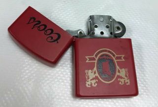 Coors Banquet Beer Since 1973 Red Alcohol Zippo Like Made In Korea Vintage