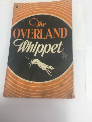 Overland Whippet Car Automobile Brochure Willys - Overland Toledo Ohio
