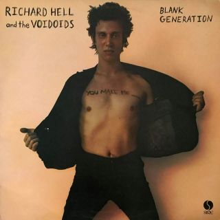 Richard Hell And The Voidoids ‎ - Blank Generation (lp) (g,  /g - Vg)
