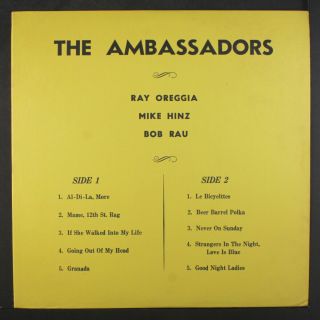 Ambassadors: The Ambassadors Lp (private Off - Kilter Garage Polka Instros W/ A