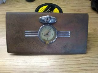 1939 Ford Deluxe Glove Box Door With Clock 39