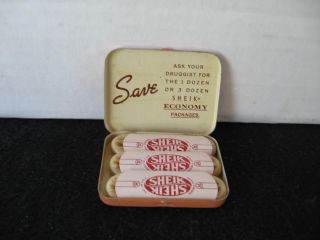 Vintage Sheik Reservoir End Condom Tin 3