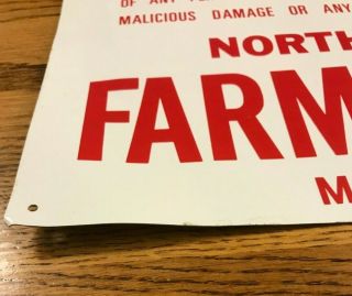 North Carolina Farm Bureau Metal Sign 14 